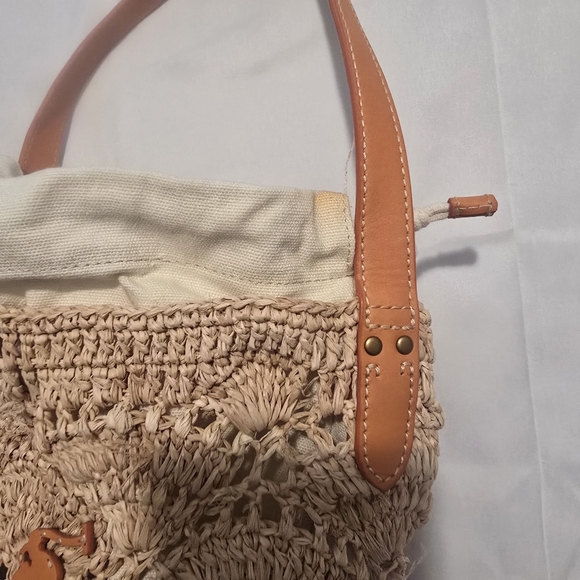 Polo Ralph Lauren Crochet Mini Bucket Bag - Picture 7 of 8